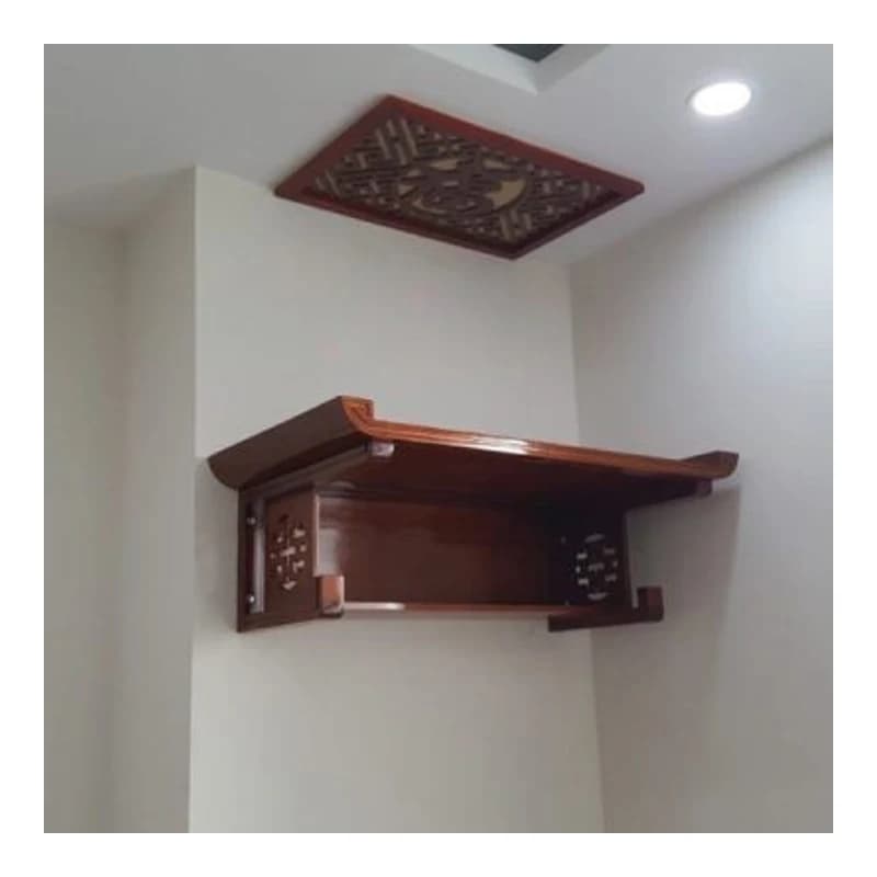 Bàn thờ treo tường gỗ mít 89cm x 49cm