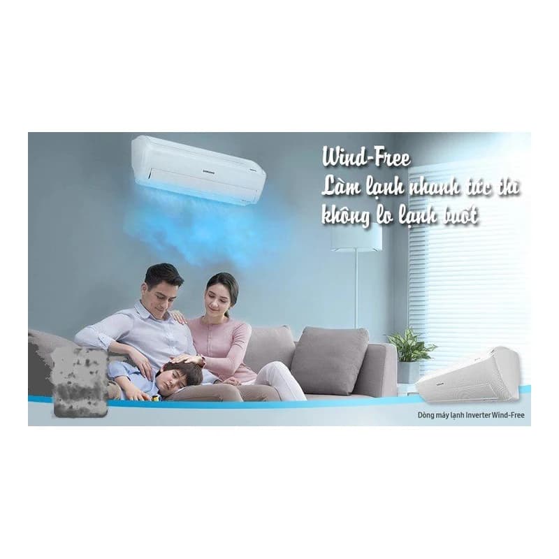 Điều hoà Samsung Inverter 1.5HP AR12TYHQASIN/SV