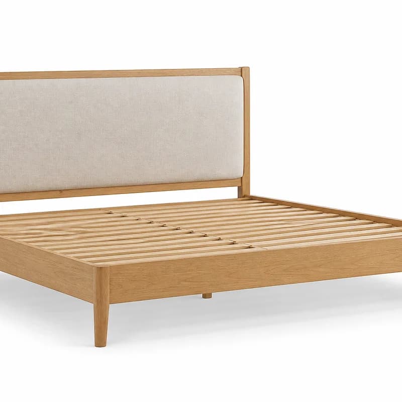 Giường ngủ gỗ sồi tự nhiên 1m6 x 2m