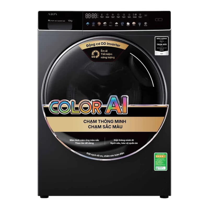 Máy giặt Aqua Inverter 10kg AQD-D1000G.H