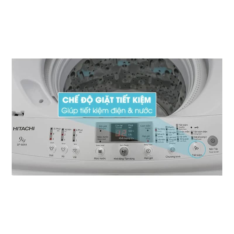 Máy giặt Hitachi 9kg cửa trên SF-90XB