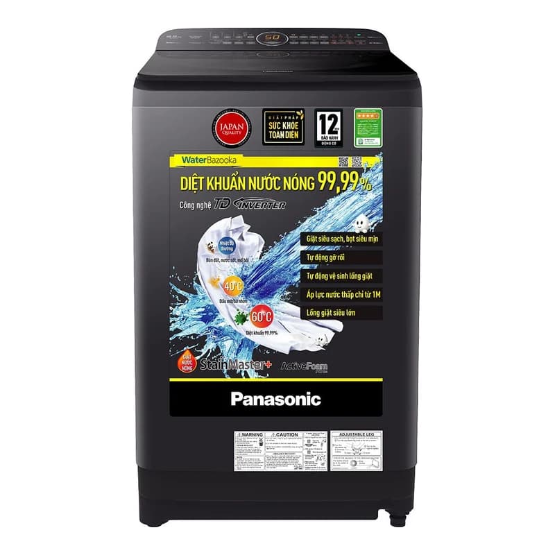 Máy giặt Panasonic Inverter 9.5kg NA-FD95V1BRV