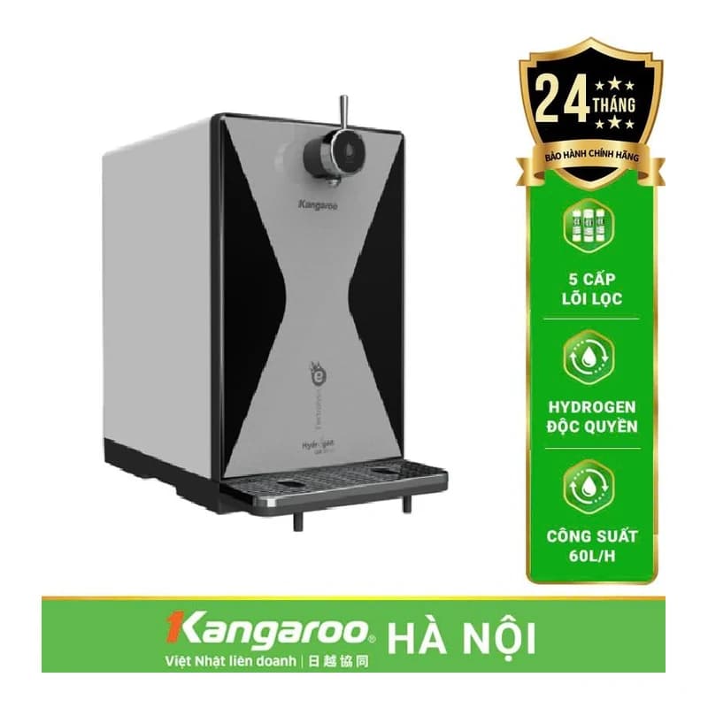 Máy lọc nước Kangaroo Hydrogen ion kiềm KG100MED