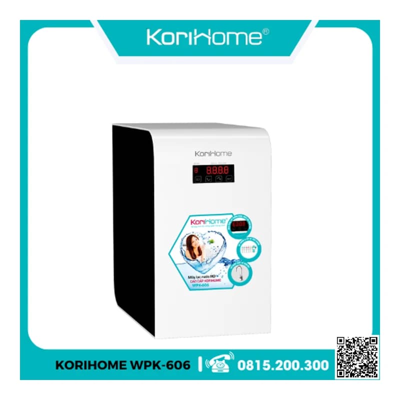 Máy lọc nước Korihome WPK-606 9 cấp