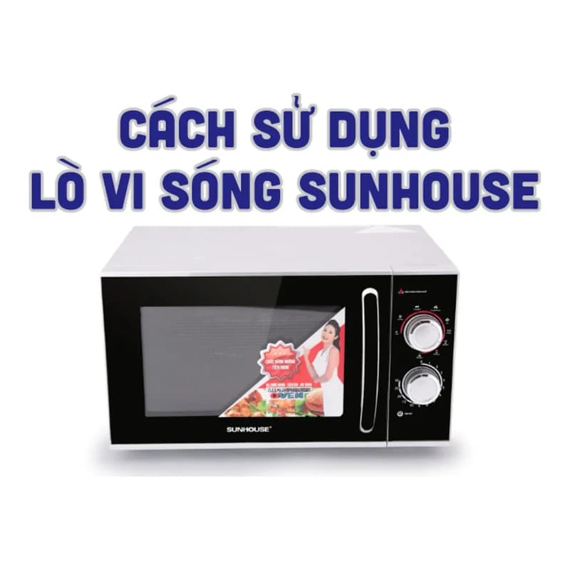 Lò vi sóng Sunhouse SHD2911E 23L điện tử