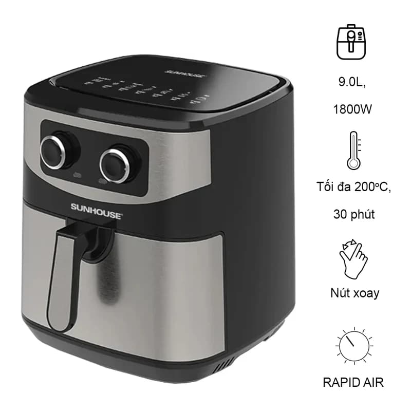 Nồi chiên không dầu Sunhouse SHD4002 3.2L
