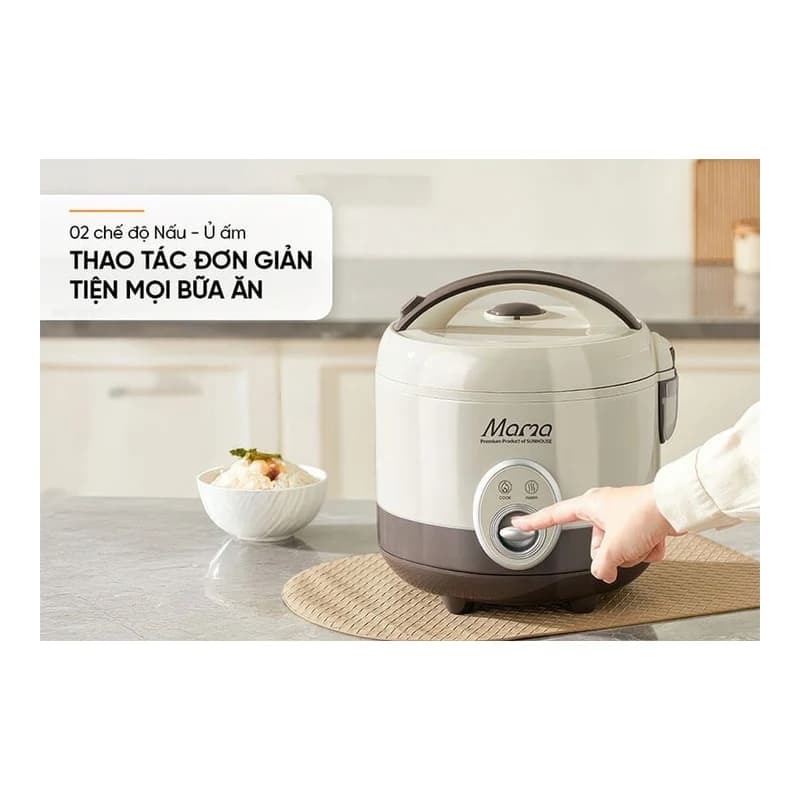Nồi cơm điện tử Mama SHD1828 1.8L