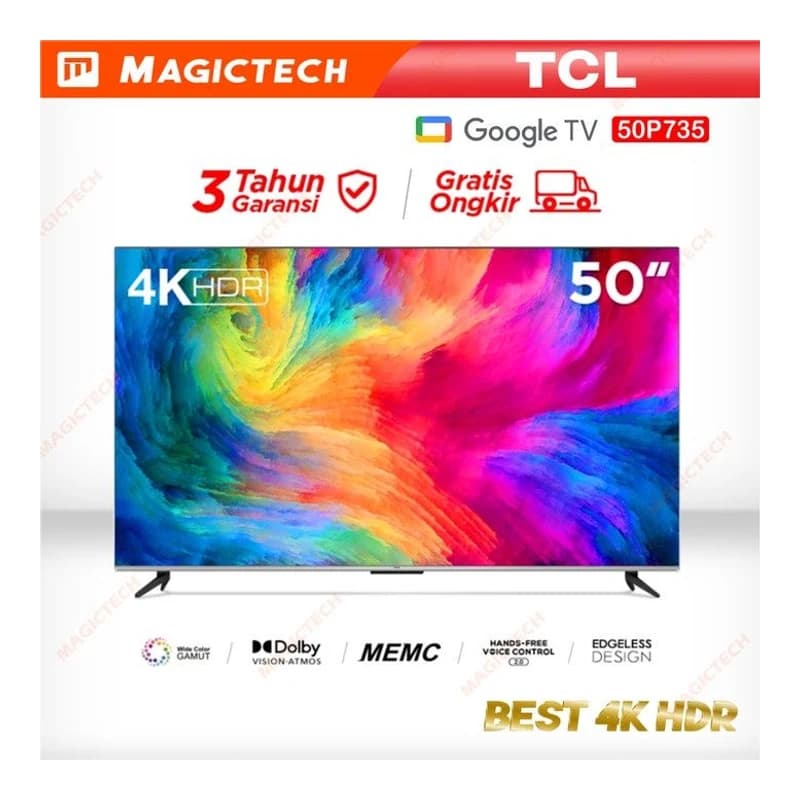 Tivi TCL 4K 50P735 50 inch Google TV