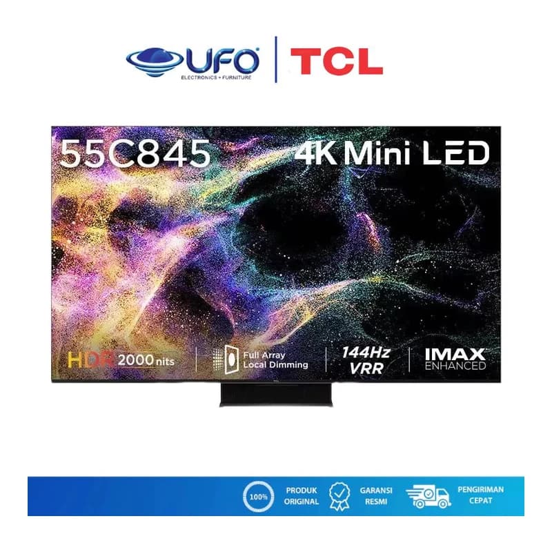 Tivi TCL QLED Mini LED 4K 55C845 55 inch