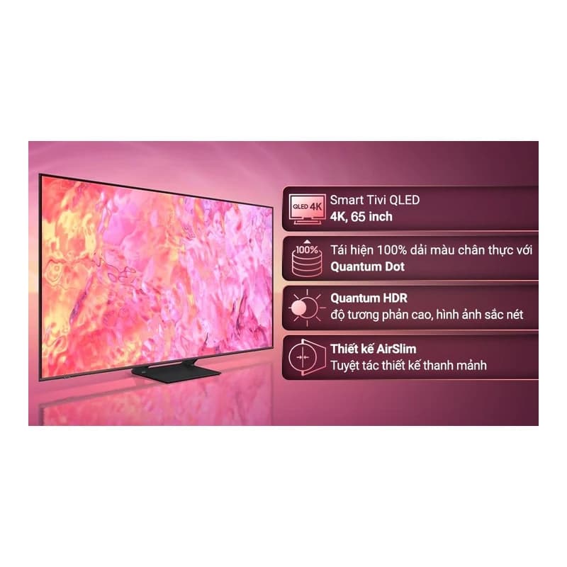 Tivi Samsung QLED 65 inch 4K QA65Q60C