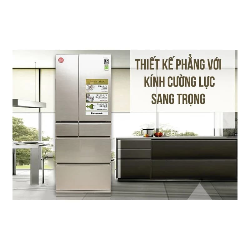Tủ lạnh Panasonic 6 cửa Multi-door 602L NR-BY602XS