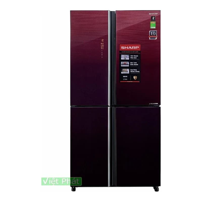 Tủ lạnh Sharp 4 cửa Inverter 600L SJ-FXP600VG-BK