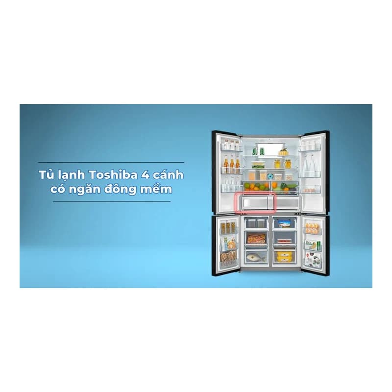 Tủ lạnh Toshiba Multi-door 624L GR-AG66VA(X)