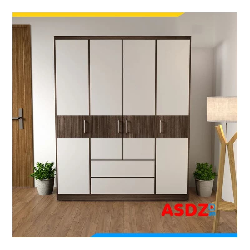 Tủ quần áo 4 cánh mở VV-003